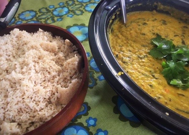 rice and dahl